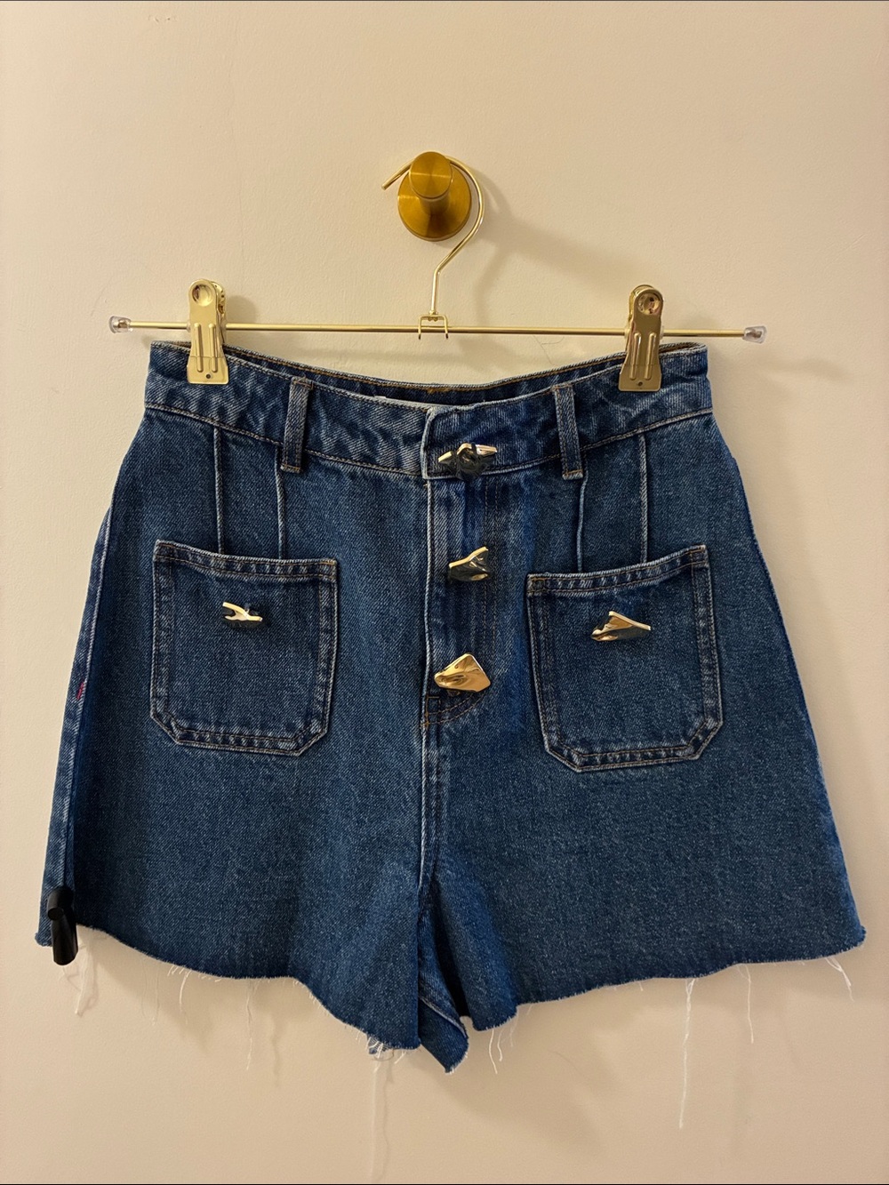 Self Portrait Denim Shorts